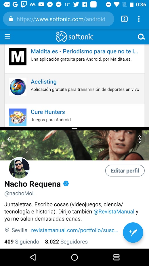 Cómo usar la pantalla dividida en Android