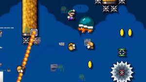 Panga, el legendario jugador de Mario, crea sus primeros níveles imposibles en Mario Maker 2