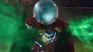 En una versión temprana de Lejos de Casa, Mysterio escondía una sorpresa literalmente de otro mundo