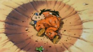 Dos cosplayers recrean a la perfección la muerte mítica de Yamcha en Dragon Ball Z