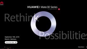 Huawei presenta las actualizaciones de Android 10 para sus teléfonos