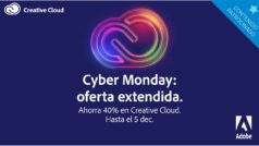 Cyber Monday: Oferta increíble en servicios Adobe Creative Cloud