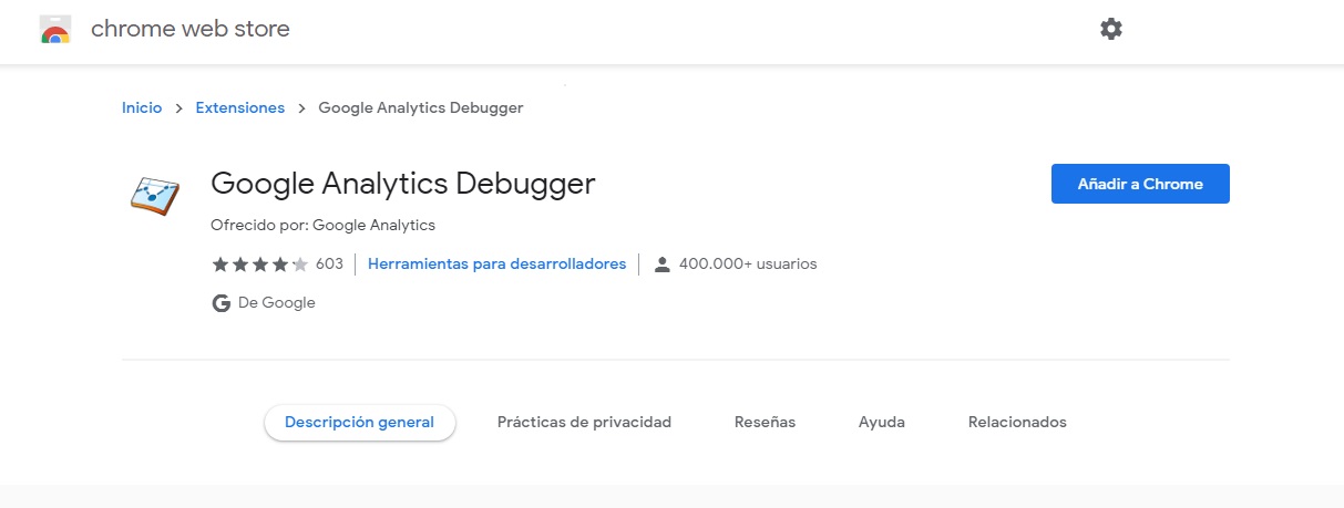 Extensión de Google Chrome