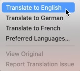 traduccion en safari Traducción en Safari