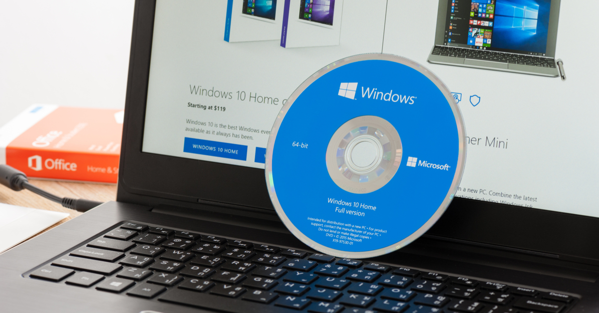 Portátil con Windows 10