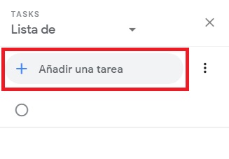 Cómo añadir una tarea a tasks