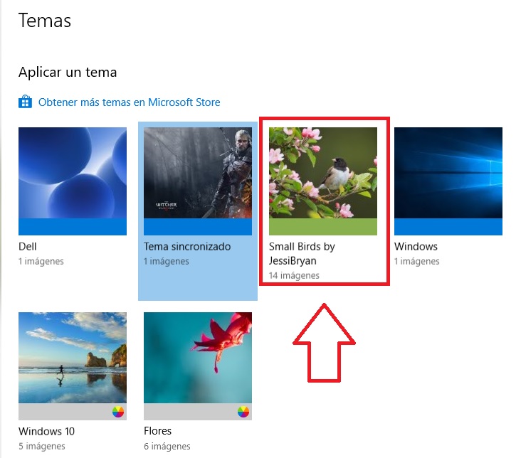 Cómo cambiar y descargar temas para Windows 10