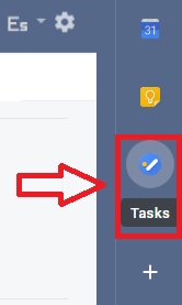 Ubicacion de Google Tasks