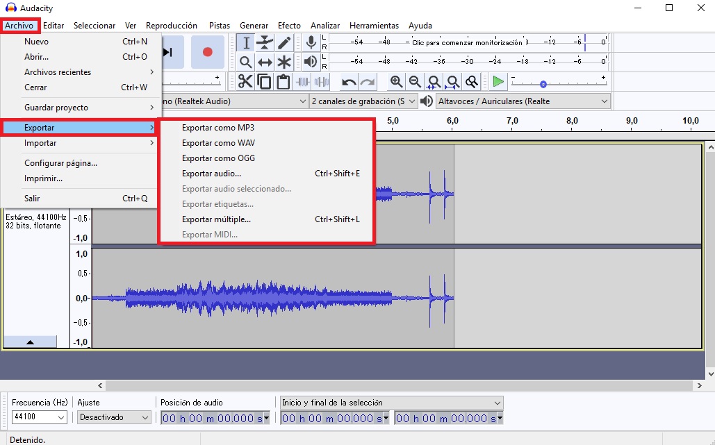 Audacity: Cómo grabar una pista de audio fácilmente