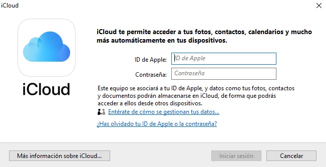 Cómo instalar y usar iCloud para Windows