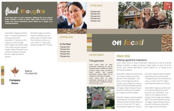 Plantilla Retail Newsletter