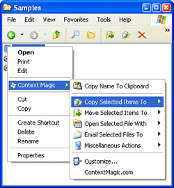 Improve Windows context menus