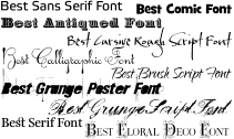 Fonts logo