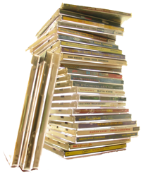 A pile of CDs