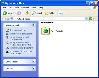 map an FTP drive in Windows