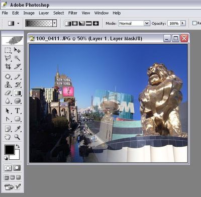 Photo fading efffect in Photoshop