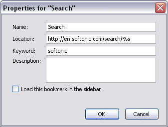 Search the web from the address bar