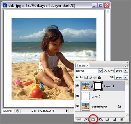 add a border effect to your photos