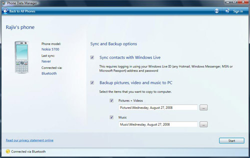 Syncing your phone with your PC has never been easier