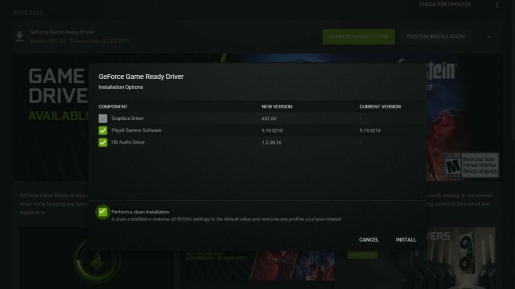 Install NVIDIA drivers