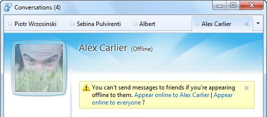 New features in Windows Live Messenger 2010