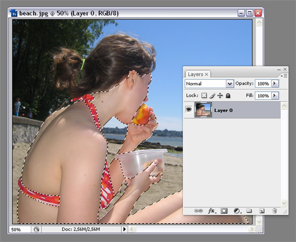 Get a tan in Photoshop