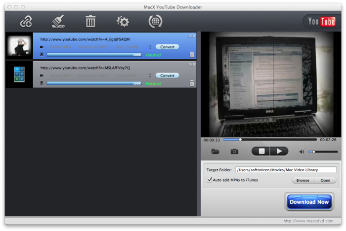 free mac video downloader youtube