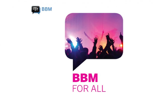 BlackBerry Messenger arriving on Android, iOS this weekend