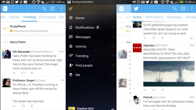 New Twitter beta for Android features redesign, inline pictures and video