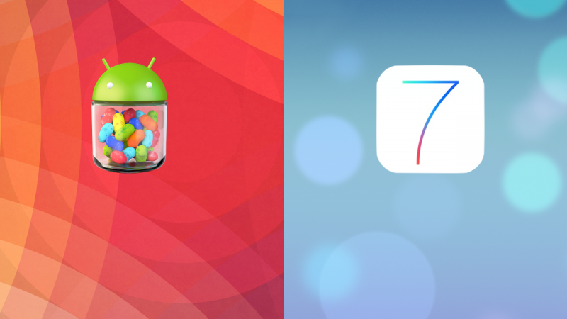 Android 4.3 vs iOS 7: user experience