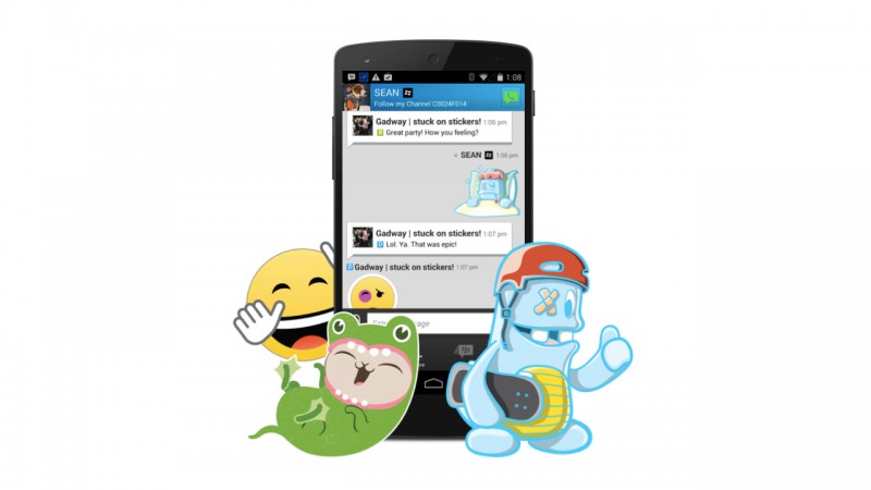 BBM gets stickers in limited beta