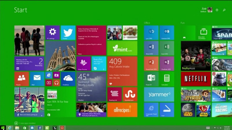 Future Windows apps will work across PC, tablet, phone, and Xbox