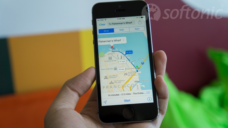 Apple Maps in iOS 8 includes option to use other mapping apps