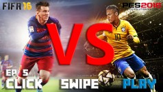 PES 2016 gives FIFA 16 a good kicking in our comparison