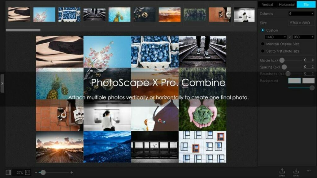 PhotoScape offers several editing tools and functions, but you can use the undocking feature to highlight your favorite