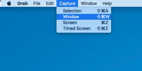 Mac Grab Screenshot Utility