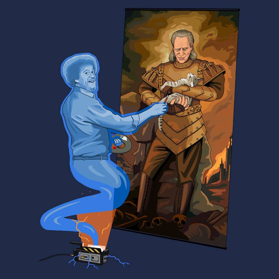 Microsoft Paint is to be Killed off so let’s Celebrate all it’s Glory Bob Ross Painting Vigo holding a cat Bob Ross Painting Vigo holding a cat