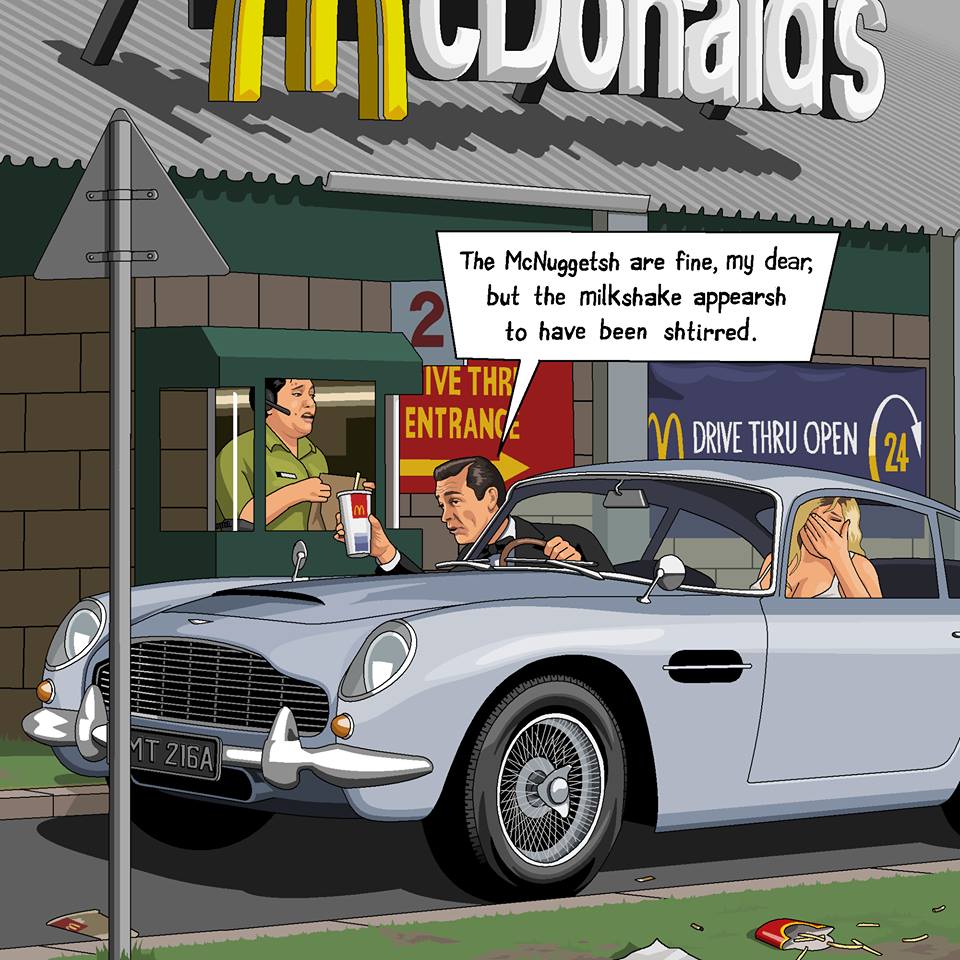 Microsoft Paint is to be Killed off so let’s Celebrate all it’s Glory James Bond ordering 20 Chicken McNuggets