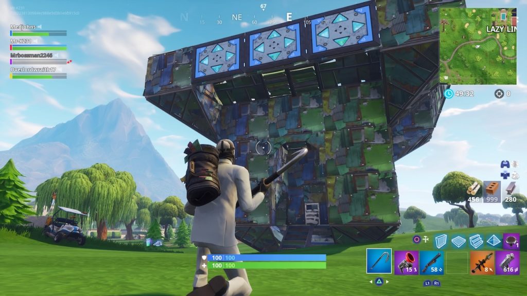 legendary port a fort fortnite