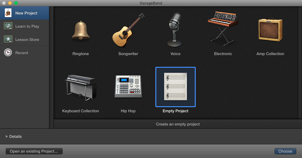 garageband how to make another sound