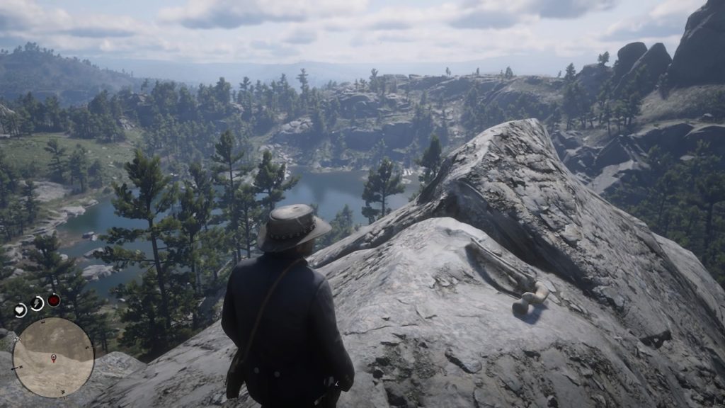 red dead 2 grizzlies east mountain bone