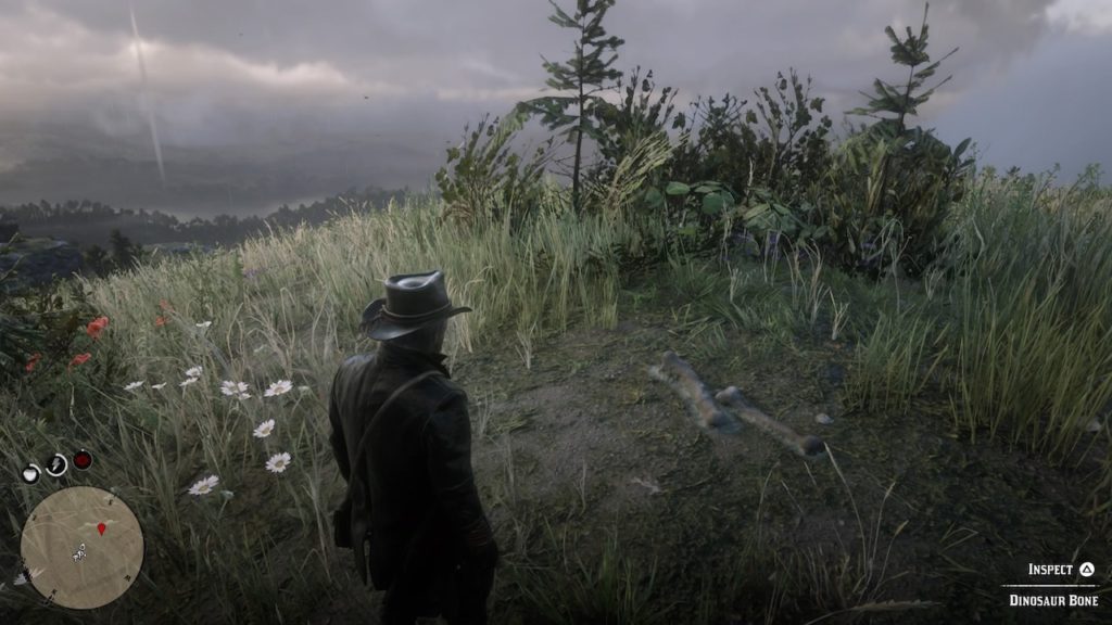 red dead 2 grizzlies north hilltop bone