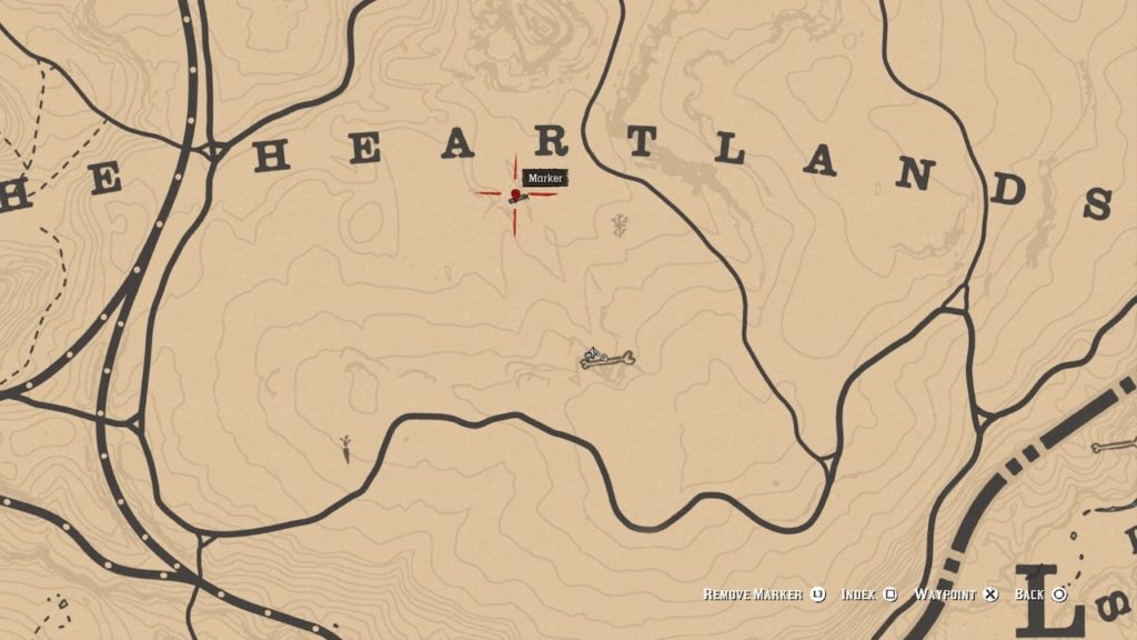 red dead 2 heartlands oil field bone map