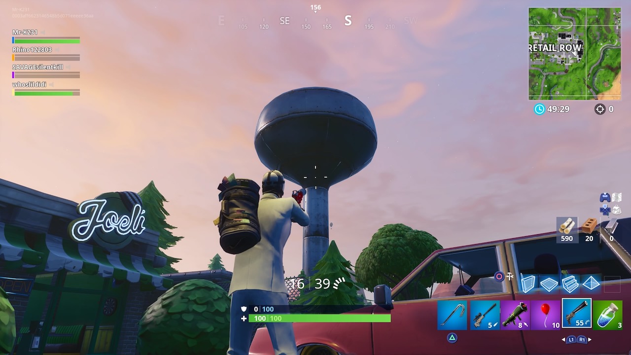 fortnite water tower