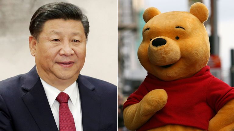 Xi Jinping Winnie the Pooh