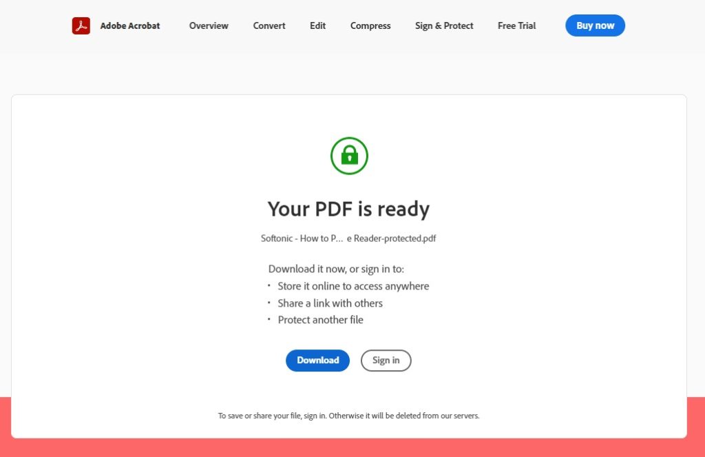 How to Password Protect a PDF in Adobe Reader in 3 Easy Steps - Softonic