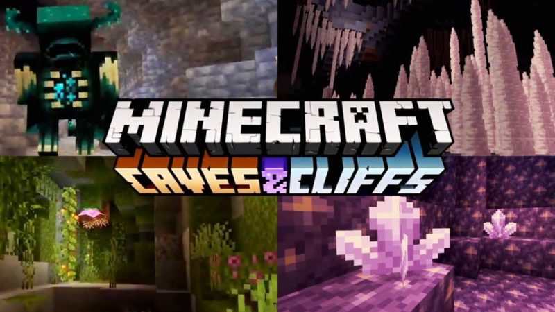 Caves & Cliffs Update Announced at Minecraft Live