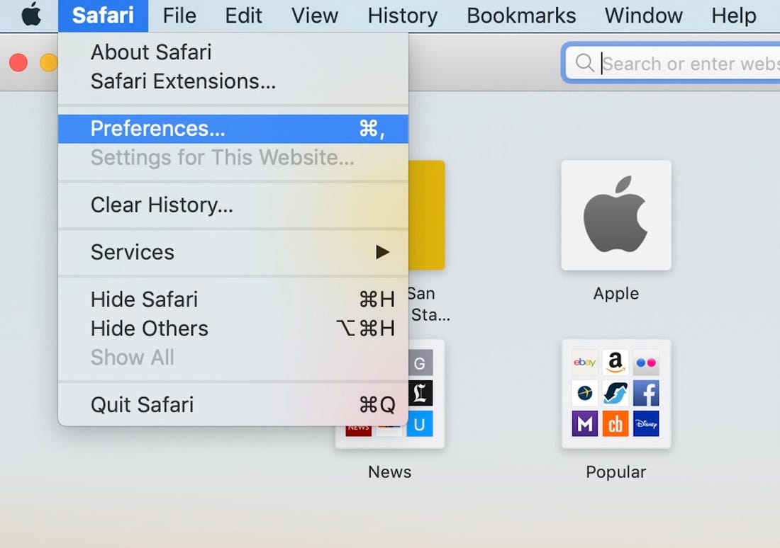 safari history extension