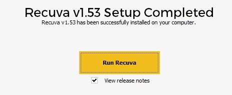 How to recover deleted files With Recuva