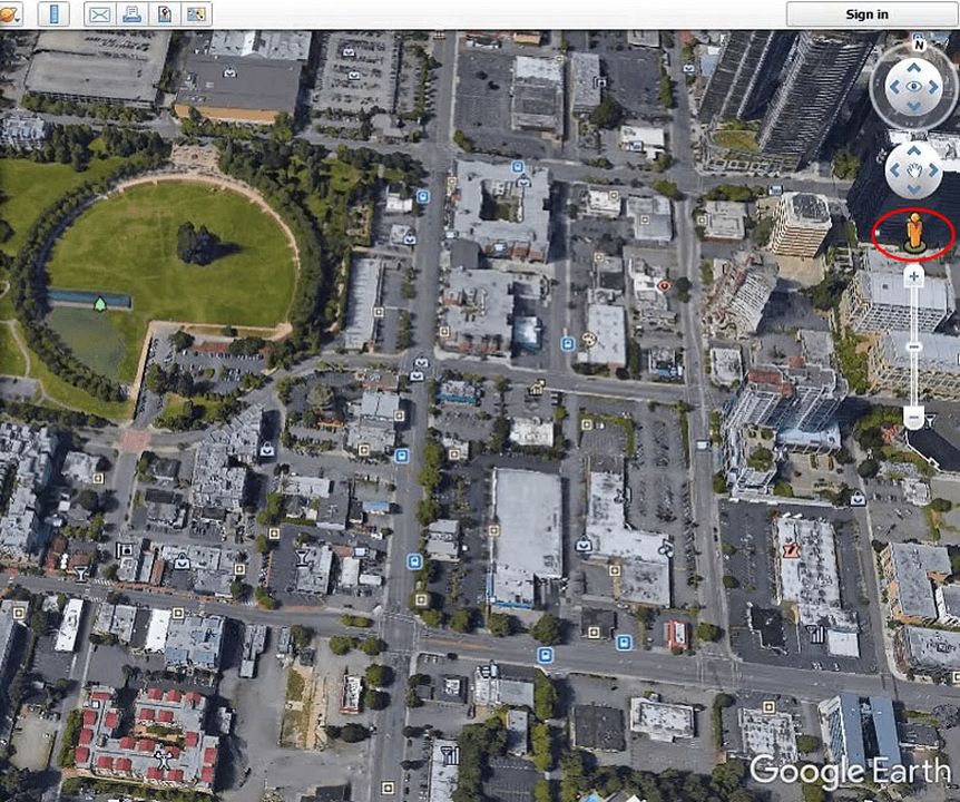 Google Earth’s pegman